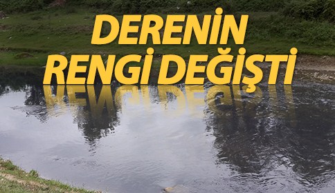 Mudurnu Deresi Mavi Akıyor