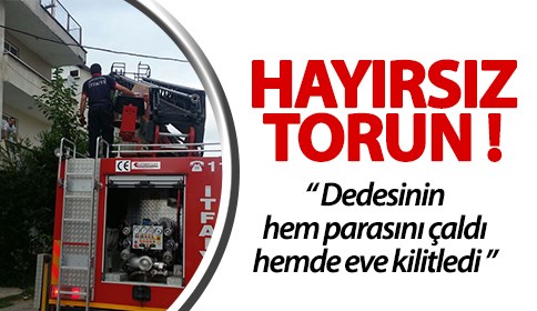 Hem Parasını Çaldı Hem De Eve Kilitledi