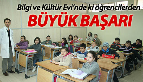 Bilgi Ve Kültür Evi’nde ki Öğrencilerden Büyük Başarı