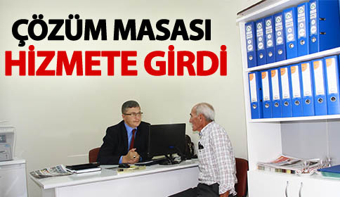 Akyazı Belediyesi Çözüm Masası Hizmete Girdi