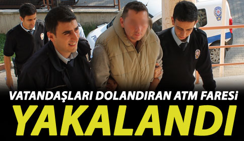 Vatandaşları Dolandıran Atm Faresi Yakalandı