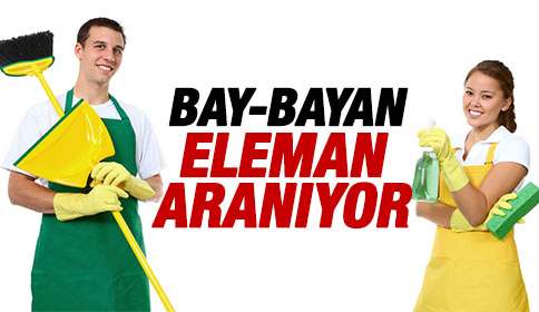 Bay ve Bayan Elemanlar Alınacaktır