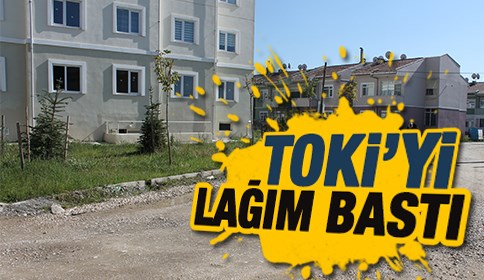 TOKİ Evlerine Lağım Bastı