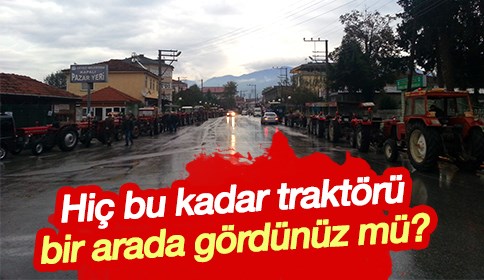 Hiç Bu Kadar Traktörü Bir Arada Gördünüz mü?