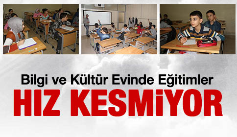 Eğitimler Tam Hızla Devam Ediyor