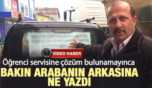 Öğrenci Servisine Çözüm Bulamayınca Köyü Satılığa Çıkardı !