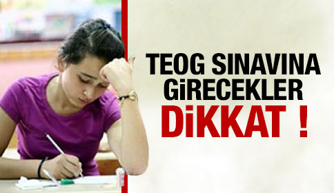 1641 Öğrenci Teog Sınavı İçin Ter Dökecek