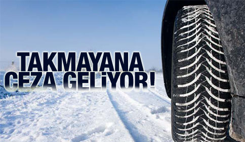 54 kentte kış lastiği takmayana ceza kesilecek
