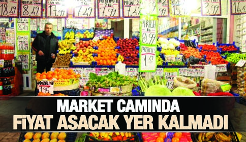 Market Camında Fiyat Asacak Yer Kalmadı 