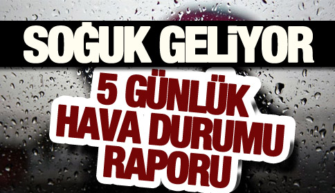 Hafta Sonu Yağmur ve Soğuk Kapıda