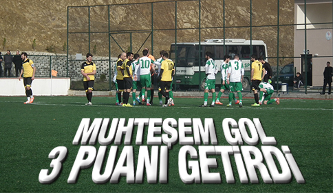 Muhteşem Gol 3 Puanı Getirdi