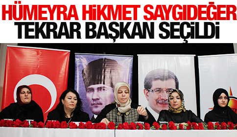 Hümeyra Hikmet Saygıdeğer Tekrar Başkan Seçildi