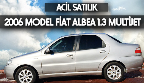 Acil Satılık 2006 Model Temiz Fiat Albea 1.3 Multijet
