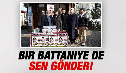 Bir Battaniyede Sen Gönder Kampanyası Devam Ediyor