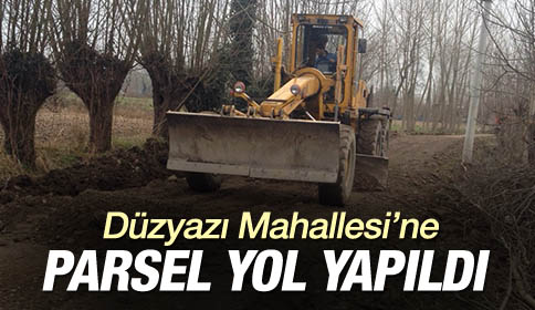 Akyazı Belediyesi’nden Düz Yazı Mahesine Parsel Yol