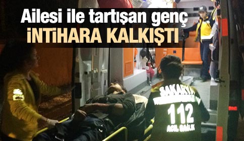 Ailesiyle Tartışan Genç İntihara Kalkıştı