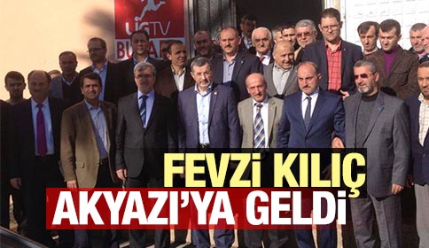 Ak Parti Sakarya İl Başkan Adayı Fevzi Kılıç Akyazıdaydı