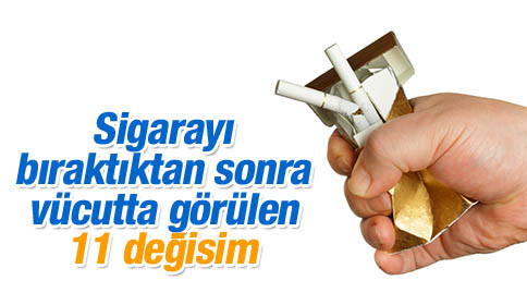 Sigarayı Bıraktıktan Sonra Vücutta Görülen 11 Değişim