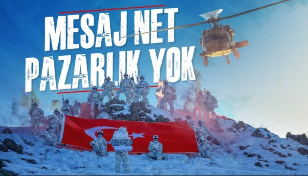 MSB'den dikkat çeken paylaşım: Biz Türk komandosuyuz