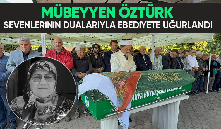 Mübeyyen Öztürk e Gözyaşları ve Dualarla Veda