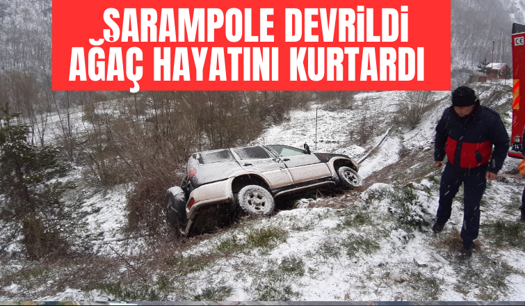 Mudurnu Akyazı yolunda kaza