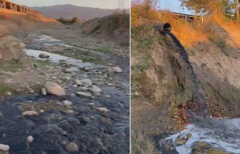 Mudurnu'yu kirleten fabrikaya ağır ceza; Faaliyeti durduruldu