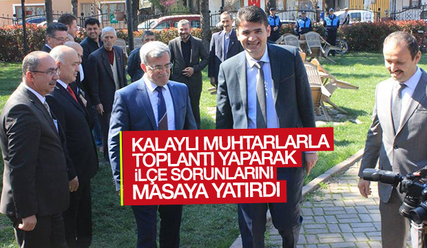 Muhtarlar Toplantısı Yapıldı