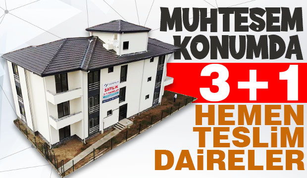 Muhteşem Konumda Daireler Sahiplerini Bekliyor
