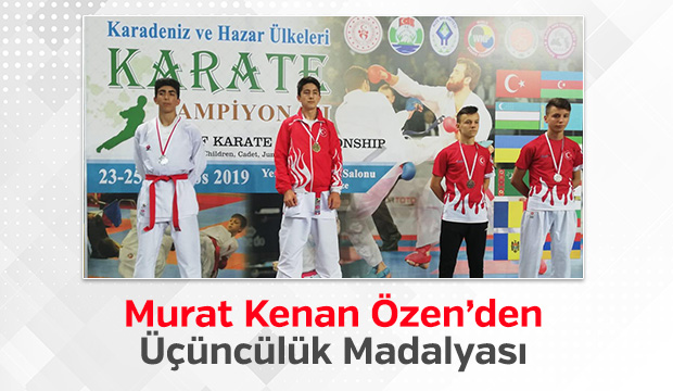 Murat Kenan Özenden Üçüncülük Madalyası