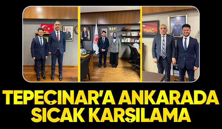 Murat Tepeçınar'dan TBMMye ziyaret