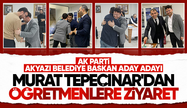 Murat Tepeçınar öğretmenleri unutmadı