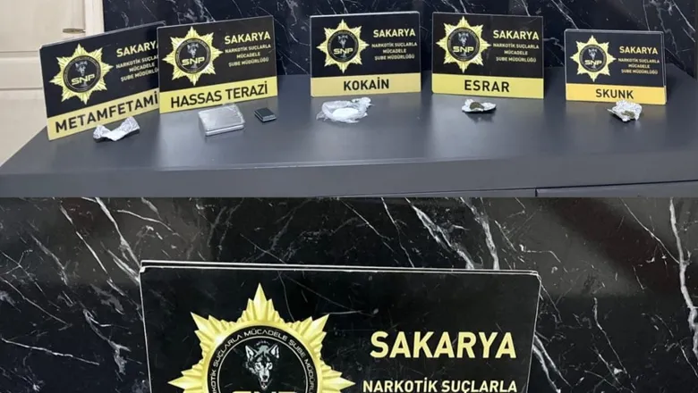 Narkotik baskını: 8 gözaltı