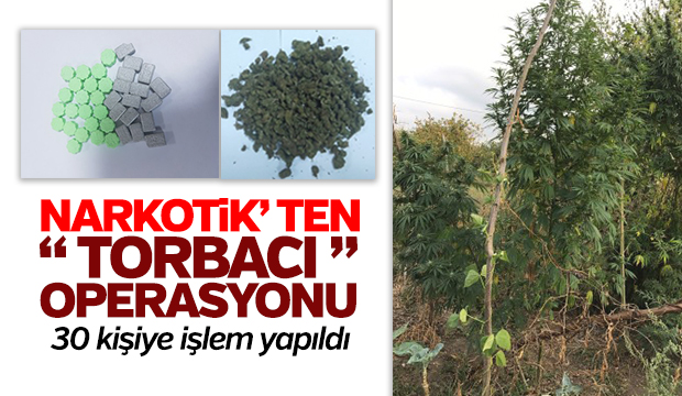Narkotik'ten torbacı operasyonu 