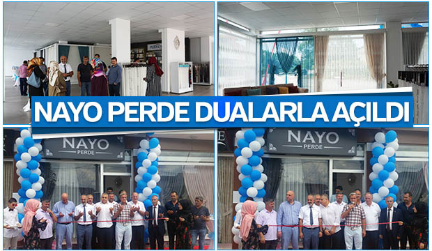 Nayo Perde Dualarla açıldı