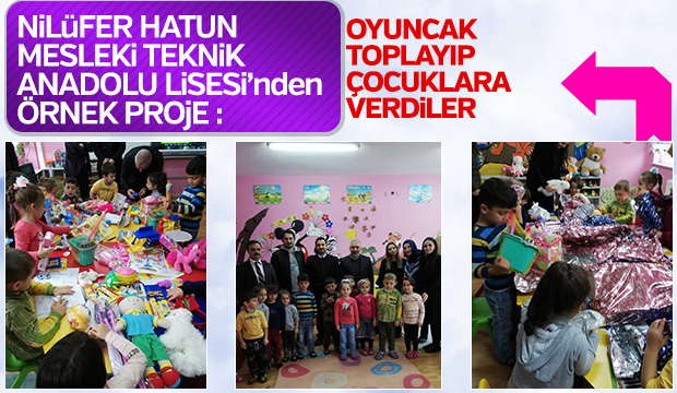 Nilüfer Hatun Mesleki ve Teknik Anadolu Lisesi'nden Örnek proje