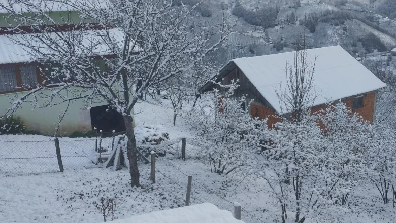 Nisan ayında kar yağdı