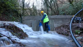 o ilçede gece su tüketimi gündüzün yarısından fazla