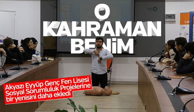 O Kahraman Benim Projesi Tamamlandı