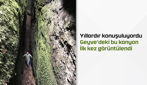 O kanyon ilk kez görüntülenedi
