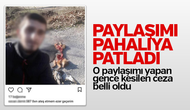 O PAYLAŞIMI YAPAN GENCE PARA CEZASI KESİLDİ