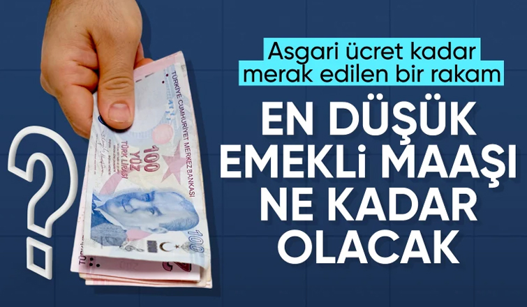Ocak 2025'te en düşük emekli maaşı beklentisi