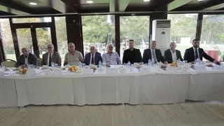 Oda ve Borsa Başkanları ATSO ev sahipliğinde biraraya geldi