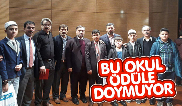 ÖDÜLE DOYMAYAN OKUL