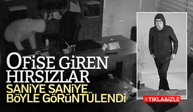 400 bin liralık soygun böyle görüntülendi