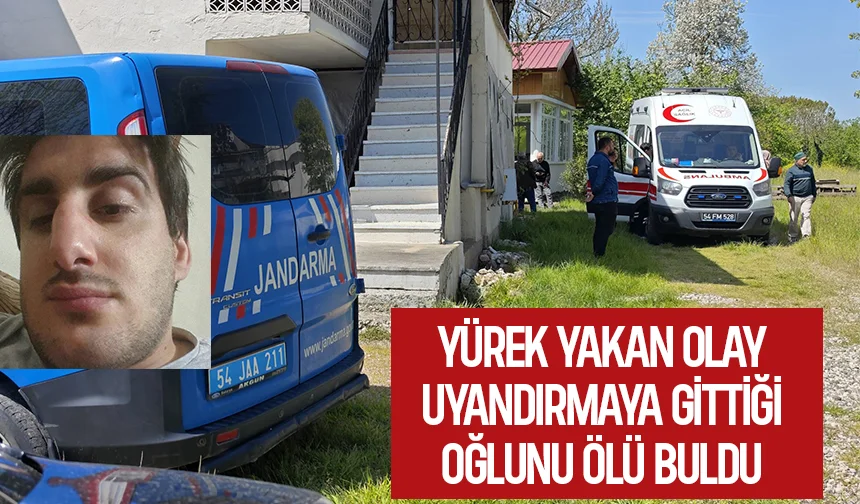 Oğlunu uyandırmak için yanına gitti: Yatakta ölü buldu