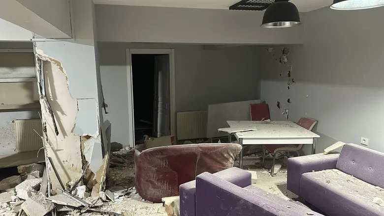 Öğrenci yurdunda patlama