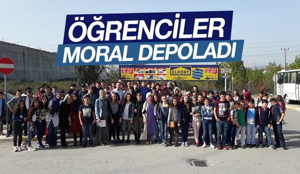 Öğrenciler Moral Depoladı