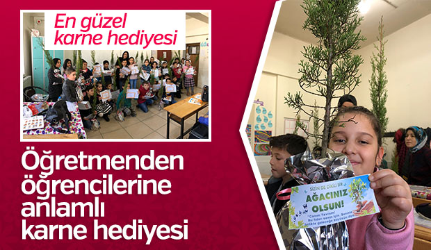 Öğrencilere En Güzel Karne Hediyesi