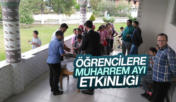 Öğrencilere Muharrem Ayı Etkinliği