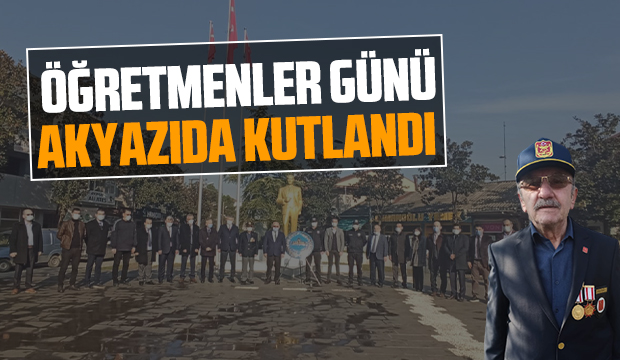 Öğretmenler günü Akyazı'da kutlandı
